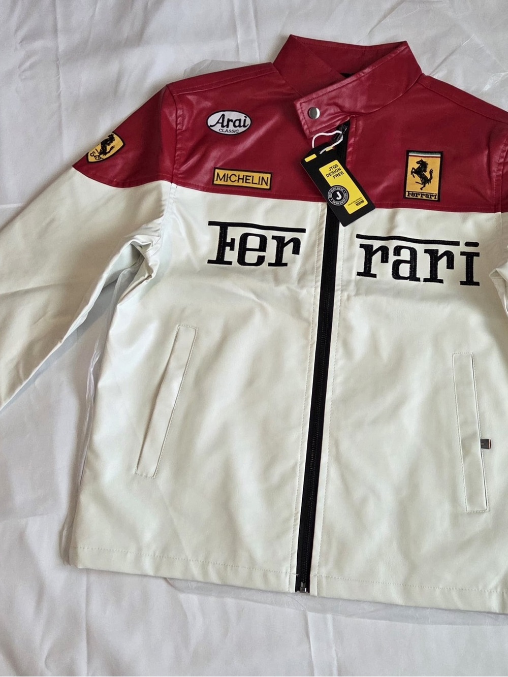 Ferrari leather jacket